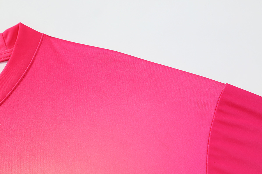 圆领150克双面排汗T恤-粉色-07